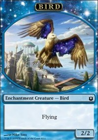 Bird Token (Blue)